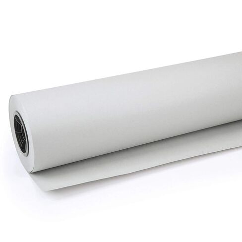 Lineco Frame Backing Paper Roll, Acid-Free, Cut to Size, Use for Framing, Projects, Art, Crafts, Backgrounds, and Giving a Finish Look to Your Art & Prints, 24 inches X 72 inches, Gray in Kuwait