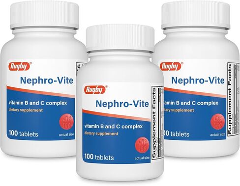 Nephro-Vite Tablets, 100 Count Per Bottle (2 Pack) in Kuwait