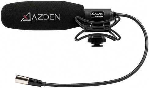 Azden SGM-250MX Professional Compact Cine Shotgun Microphone with Mini XLR Output in Kuwait