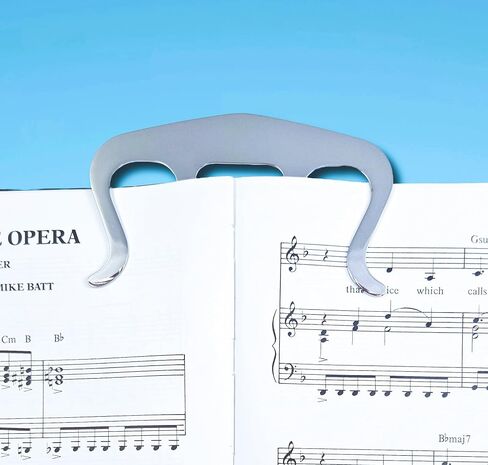 Music Book Clip- Page Holder for Sheet Music Stands, Pianos, Musicians in Kuwait