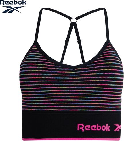 Reebok Women's Bra - Seamless Performance Longline Cami Bralette (2 Pack) in Kuwait