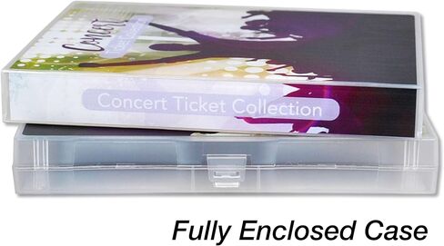 UniKeep Concert Ticket Collection Album/Case. Holds 40-80 Standard Sized Tickets. 10 Ticket Pages are Included. Each Page Holds 4-8 Tickets in Kuwait