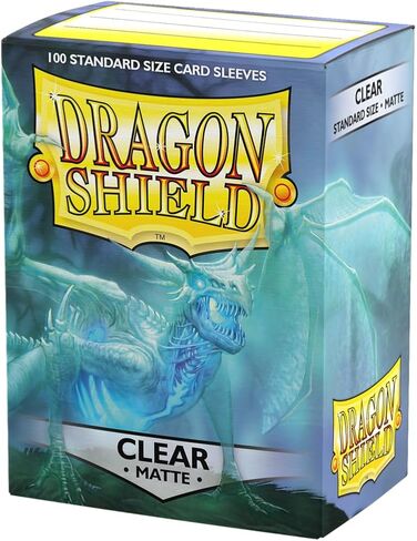 Dragon Shield Matte Ruby Standard Size 100 ct Card Sleeves Individual Pack in Kuwait
