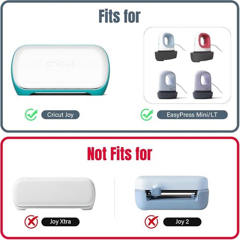 Glamgen Storage Box for Cricut EasyPress Mini, Hard Carrying Case for Cricut EasyPress Mini in Kuwait