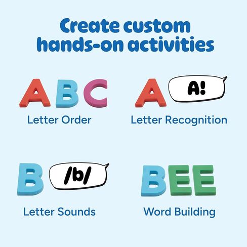 Educational Insights Multicolored Lowercase AlphaMagnets, Set of 42 Magnetic Letters, Alphabet Toy, Boys & Girls Ages 3+ in Kuwait