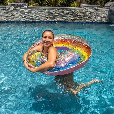 PoolCandy Jumbo Pool Tube, 48", Multiple Tube Styles in Kuwait