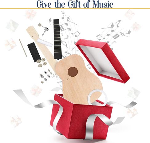 DIY Ukulele Kit Soprano (22inch) Build Your Own Guitar Kit with our Ukuleles Guitar Build Kit. DIY Ukelele Kit has 33 Pieces for all DIY Guitar needs. Guitar diy kit great to Build Your Own Ukulele in Kuwait