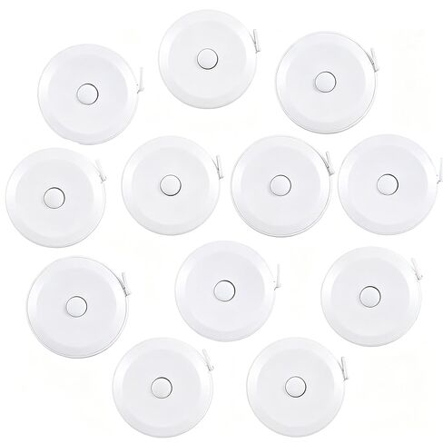 12 Pack Soft Retractable Measuring Tape - Tape Measure for Body Measuring Metric Tape Measure Double Scale Soft Tape Measure for Body Fabric Sewing Tailor Cloth Knitting Home Craft Measurements in Kuwait