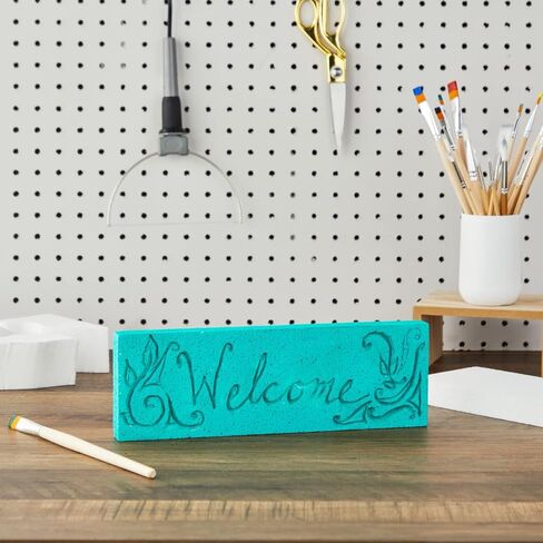 Juvale 1-Inch Thick Foam Rectangle Blocks for Crafts, Diorama Supplies, Centerpieces, School Projects, Packaging, Polystyrene Boards for DIY Sculpture (12x4x1 in, 12-Pack) in Kuwait