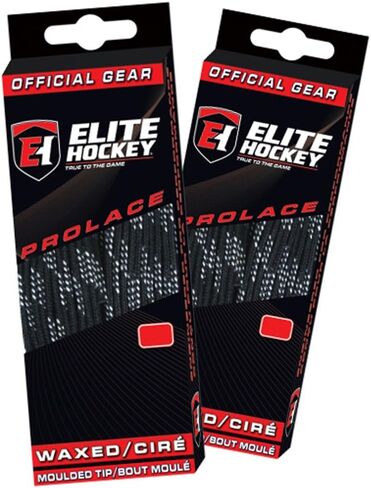 أربطة تزلج هوكي مشمعة من Elite Hockey Prolace - مجموعة من زوجين in Kuwait