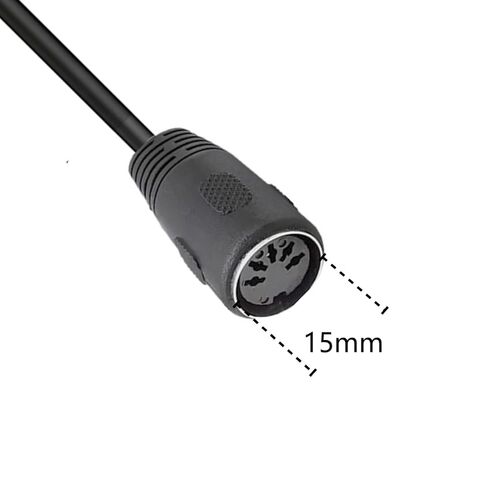 GLHONG MIDI Din Extension Cable, MIDI 5-Pin DIN 90 Degree Angle Male Plug to Female Socket Audio MIDI/at Adapter Cable for MIDI Keyboard Synthesizer, Organ, Electric Piano, MIDI Guitar (50 cm/1.6 FT) in Kuwait