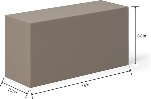 FloraCraft Floral Desert DryFōM Brick 2.8 Inch x 3.8 Inch x 7.8 Inch Brown in Kuwait