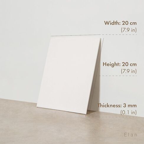 Elan Cotton Canvas Panels 20x28, 6-Pack Canvas Boards for Painting, Painting Canvas, Canvases for Painting, Art Board Bulk, Art Canvas Board, Blank Canvas Panel, Plain Canvas Board Art Canvas Panels in Kuwait