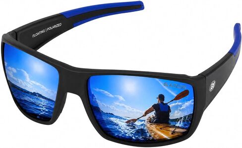 BLAITEJUS Floating Polarized Fishing Sunglasses for Men Women Kayaking Surfing Shade Water Sports Glasses UV Protection in Kuwait