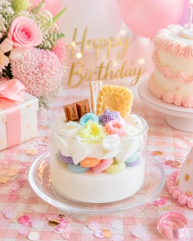 2 pcs Silicone Cereal Candle Molds Star Heart Wax Rings Lucky Charms Candle Molds (Pack of 2) in Kuwait