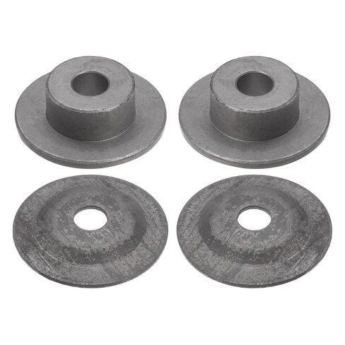 HARFINGTON 2pcs Bench Grinder Arbor Washer Flange 1.26" OD x 0.52" ID Carbon Steel Tool Parts for Bench Grinder Polisher in Kuwait