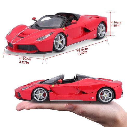 Bburago 1:24 Scale Race & Play Ferrari LaFerrari Aperta Die Cast Vehicle in Kuwait