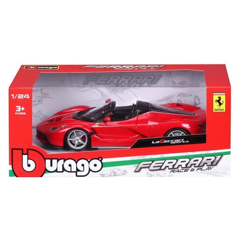 Bburago 1:24 Scale Race & Play Ferrari LaFerrari Aperta Die Cast Vehicle in Kuwait