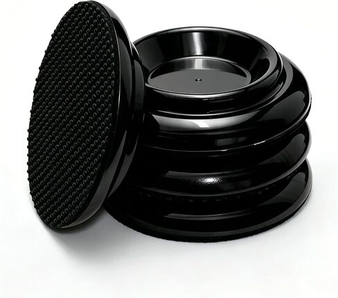 PUNK ABS Upright Piano Caster Cups Set of 4 Slip Resistant Leg Protector (Rosewood) in Kuwait