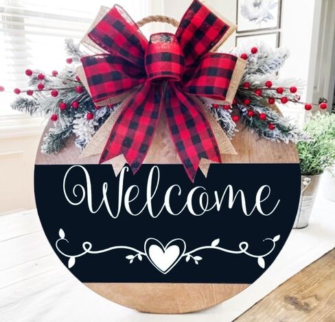 12inch x 12inch Welcome Welcome-ish Sunflower Reusable Silk Screen Stencils, Self-Adhesive Silkscreen Printing Stencil for Home Decor,Paint on Wood Frame/Fabric/Wall/Cup/Plate/Glass/Paper/Door Hanger in Kuwait