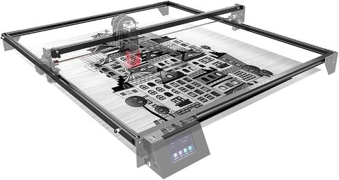 Longer Honeycomb Working Table, 19.7"x 19.7"x 0.86" Honeycomb Working Bed for CO2 or Diode Laser Engraver Cutting Machine, Fast Heat Dissipation with Aluminum Plate for Table-Protecting in Kuwait
