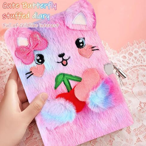 Mermaid Diary for Girls with Lock and Keys Kit - Princess Diaries Secret Notebook Journal for girls Christmas gifts - Cute Stationery School Supplies With colorful pen highlighter bracelet necklace. in Kuwait