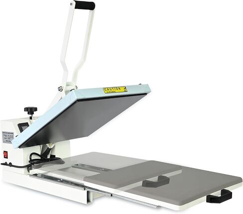 PlanetFlame Heat Press 15x15 inch Industrial Quality Sublimation Heat Transfer Press Digital Clamshell Heat Press Machine for T-Shirts Print in Kuwait