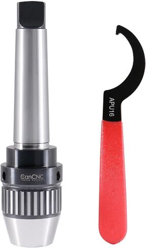 CanCNC Tooling Solutions Precision Keyless Drill Chuck, Heavy-Duty with Integrated Shank, Titanium Jaws, 0537-5804 in Kuwait