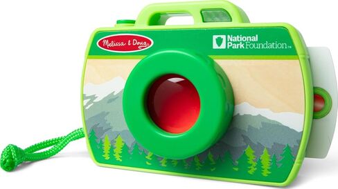 Melissa & Doug Rocky Mountain National Park Sights and Sounds Wooden Toy Camera Play Set - FSC Certified in Kuwait