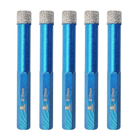 Dry Diamond Core Drill Bit Set,BRSCHNITT 2pcs 1-1/4 inch Diamond Hole Saw Core Drill Bit with Hex Shank for Porcelain Tile Ceramic Stone Granite Marble in Kuwait