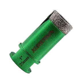 Diamond Core Drill Bits - 1-1/2 Inch with 58-11 thread Dry Tile Hole Saws for Dry Drilling Porcelain Ceramic Tile Granite Marble Stone Vacuum Brazed Diamond Drill Bit 38mm in Kuwait