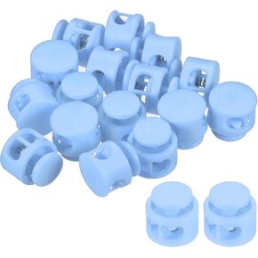 PATIKIL Dia Cord Locks, Pack Round Double Hole Stopper Fastener Slider for Drawstring Bag Clothing Shoes in Kuwait