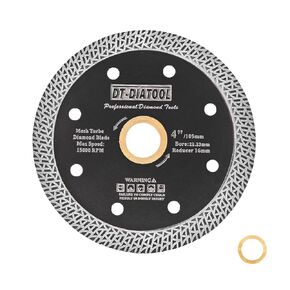 شفرة جرانيت ماسية مقاس 9 بوصة من DT-DIATOOL للرخام والبورسلين والسيراميك والطوب - تصميم شريحة شبكية توربو - شفرات ملبدة بالضغط الساخن - متوافقة مع مناشير البلاط ومطاحن الزوايا in Kuwait