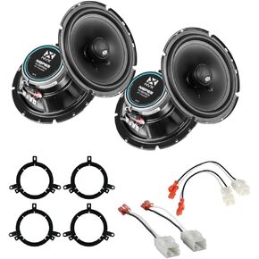 NVX Factory Speaker Replacement Package for 2002-2003 Dodge Durango in Kuwait
