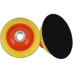 2Pcs 6 Inch Hook and Loop Backing Pad Sanding Pads, 5/8"-11 Thread Polishing Buffing Pads in Kuwait