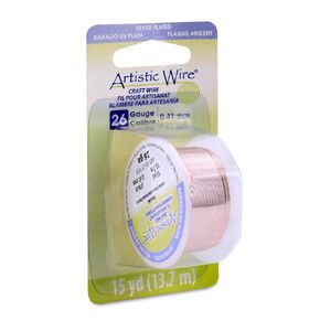 Beadalon Artistic Wire 26 Gauge 15yd, Rose Gold in Kuwait