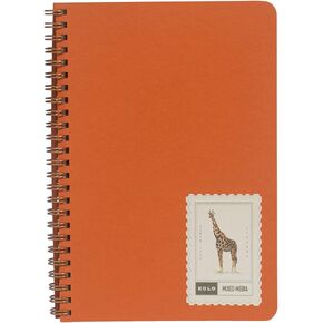 Kolo 5.5x8.5 Mixed Media Book, Spiral Bound, 184lb/300gsm, Ideal for Wet and Dry Media in Kuwait