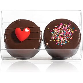 RomanticBaking 150 Pack 2.17x2.17x1.38 Inches Single Macaron Boxes Brownie Boxes Moon Cake Boxes Small candy boxes for wedding favors in Kuwait