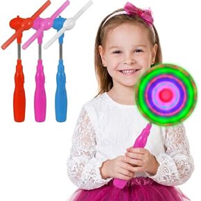 Toyvian 3PCS Spinning Light Up Wands for Kids, LED Windmill Fan Toys in Kuwait