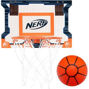 مجموعة حلقات كرة السلة من NERF - مجموعة حلقات صغيرة من Pro Hoop مع كرة سلة صغيرة - حافة فولاذية رائعة للغطس in Kuwait