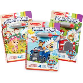 Melissa & Doug Water Wow! - Skye, Chase, Marshall Water Reveal Travel Activity Pads - 3-Pack Of PAW Patrol-Themed Reusable No-Mess for Kids in Kuwait