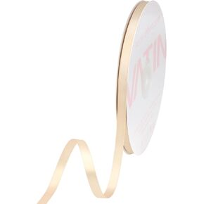VATIN Double Face Light Pink Satin Ribbon 1-1/2" Continuous 25 Yards,Pink Polyester Fabric Ribbon use for Bows Bouquet, Gift Wrapping, Floral Arrangement Wedding Decoration in Kuwait