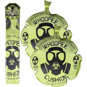 وسادة The Dreidel Company Jumbo Original Mondo Whoopee مقاس 17 بوصة مرحة كلاسيكية لضرطة الريح وأصوات مزعجة لصالح الحفلات، مفردة in Kuwait