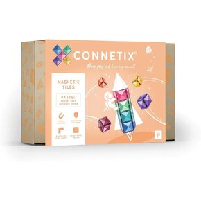 Connetix Pastel Square Pack, 40 Pieces in Kuwait