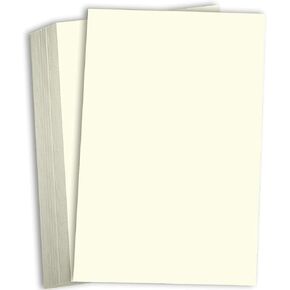 Hamilco Cream Cardstock 11x17 Paper Heavy Weight 80 lb Cover Card Stock in Kuwait