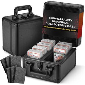 Graded Card Storage Box, Trading Card Case for PSA Graded Pokemon Cards, Sports Card Storage Boxes as PSA Card Holder, Baseball Card Case, Slab Case, Sports Card Case, PSA Card Case, Graded Card Case in Kuwait