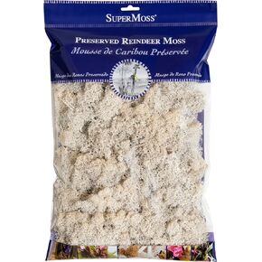SuperMoss (23193) طحالب الرنة المحفوظة، أبيض، كيس 8 أونصة in Kuwait
