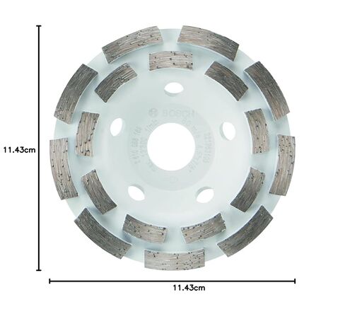 BOSCH DC510HD 5 In. Double Row Segmented Diamond Cup Wheel in Kuwait