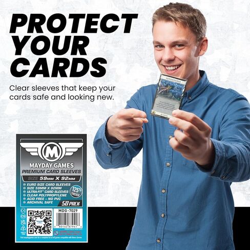 Mayday Games Premium Card Sleeves, 50 pcs in Kuwait