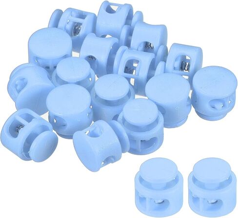 PATIKIL Dia Cord Locks, Pack Round Double Hole Stopper Fastener Slider for Drawstring Bag Clothing Shoes in Kuwait